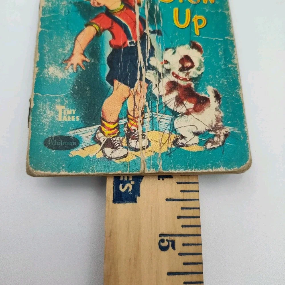 1949 Tiny Tales When I‎ Grow Up VTG Whitman Children's Book📸SEE PIC📏
